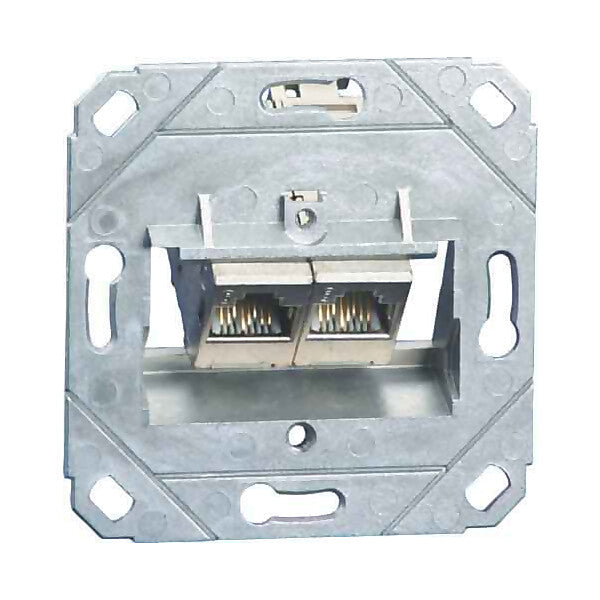 METZ CONNECT Anschlussdose C6Amodul UP0 2Port 180 UP0 TN C6Amod-2UP0-180